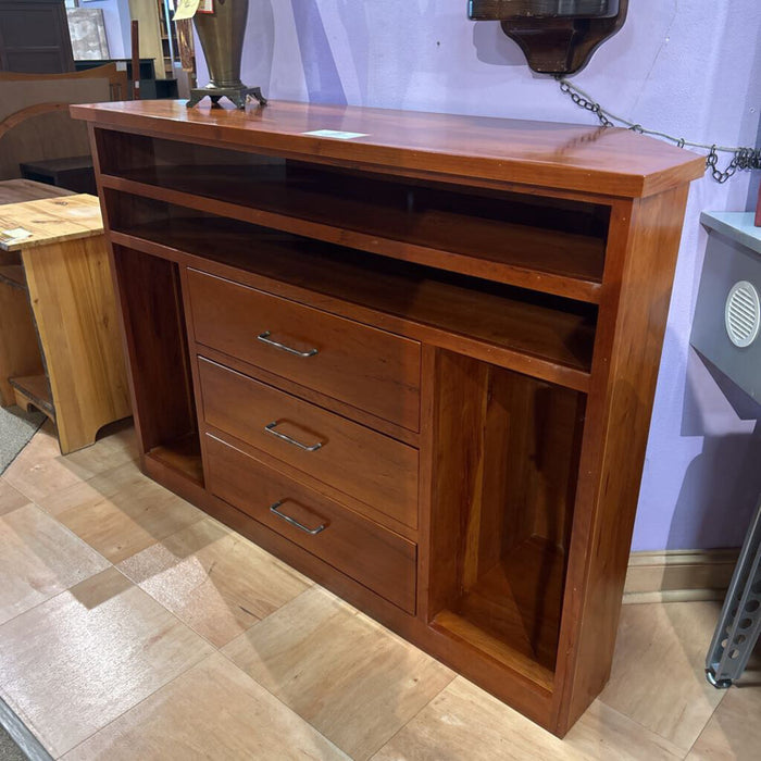 Mission Style Corner TV Stand (ALK)