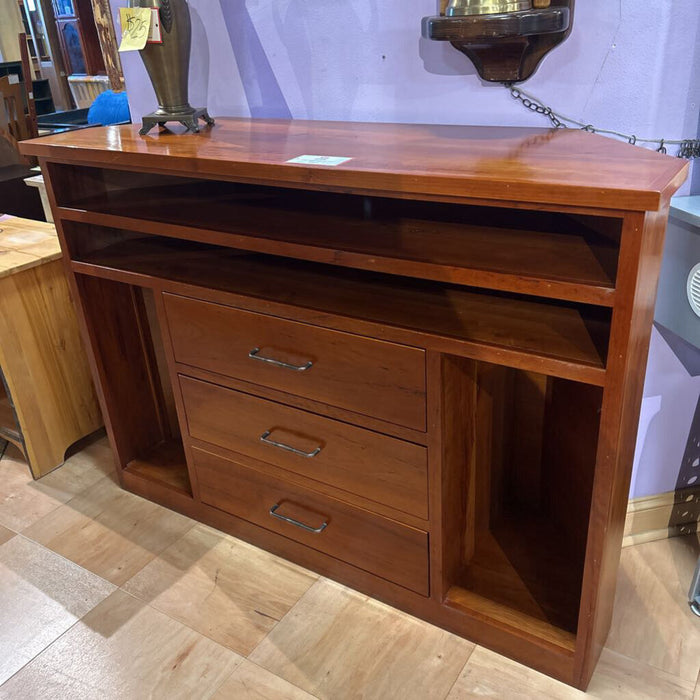 Mission Style Corner TV Stand (ALK)