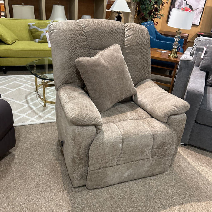 Tan Fabric Manual Recliner (ALK)