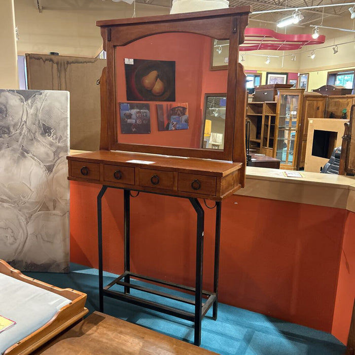 Vanity + Metal Base (SK)