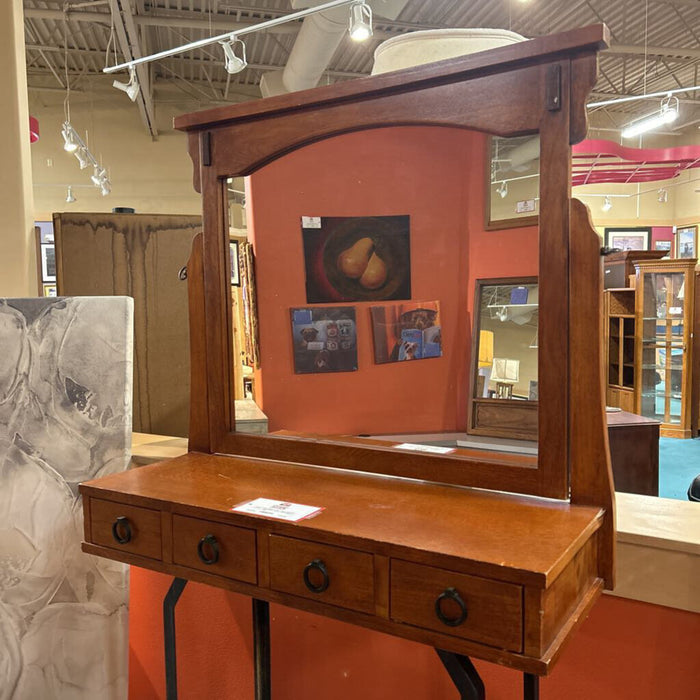 Vanity + Metal Base (SK)