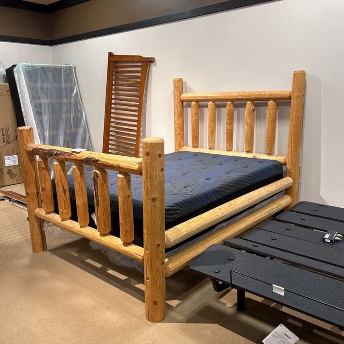 Queen Log Bed (ATH)