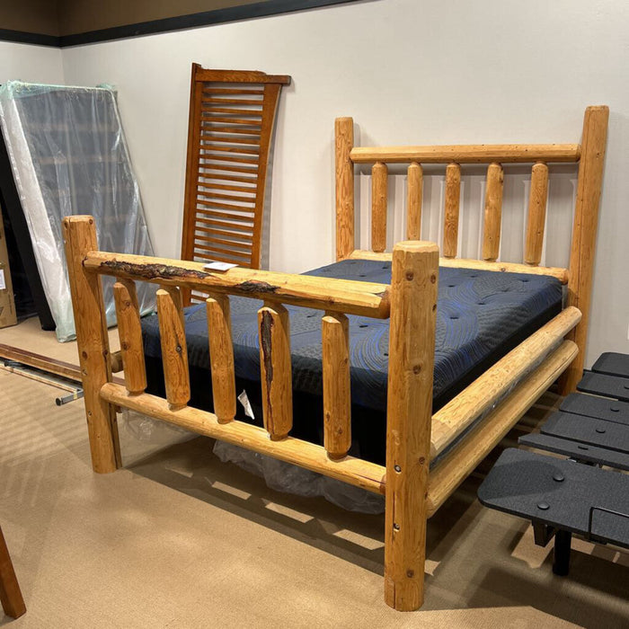 Queen Log Bed (ATH)
