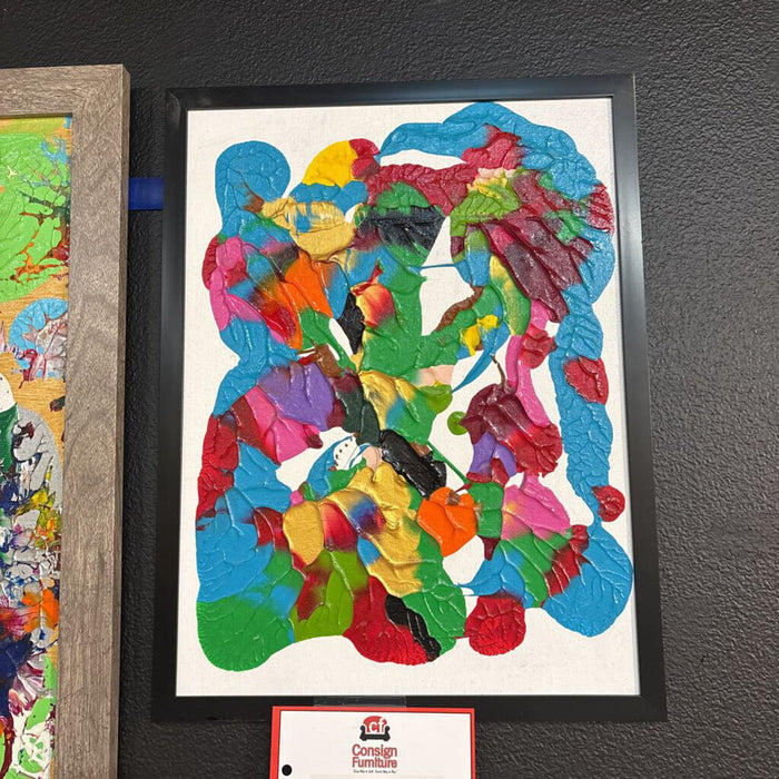 Black Framed Abstract Artwork (BAH)