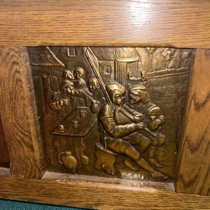 Oak Carved Chest (BHA)