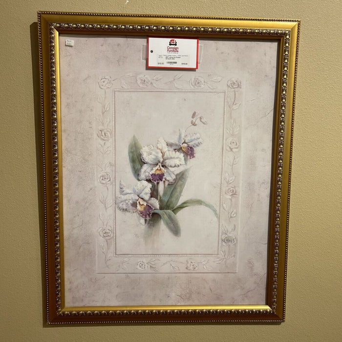 Large Iris Flower Artwork (SK)