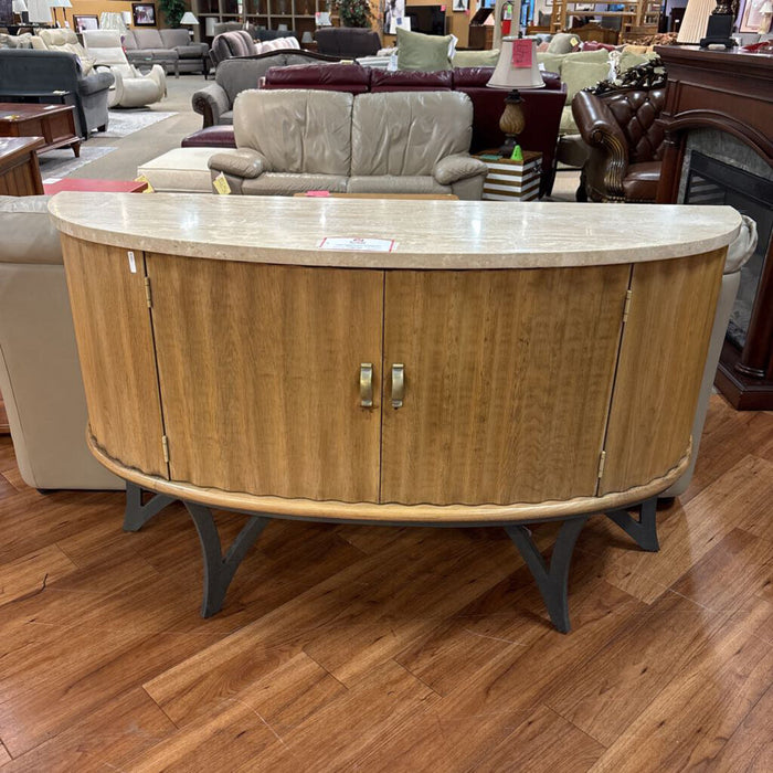 Marble Top Blonde Buffet (SAK)