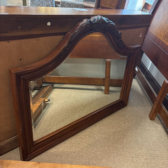 Napa Valley Long Dresser + Mirror (BBLK)