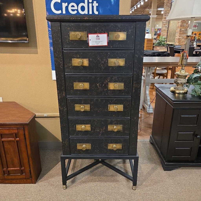 Gold/Black Chest of Drawers(CKMH)