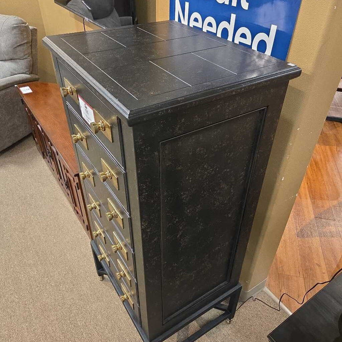 Gold/Black Chest of Drawers(CKMH)