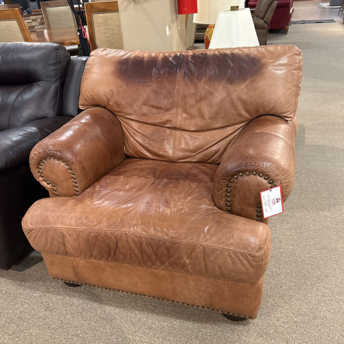 Light Brown NH Leather Chair(LKA)