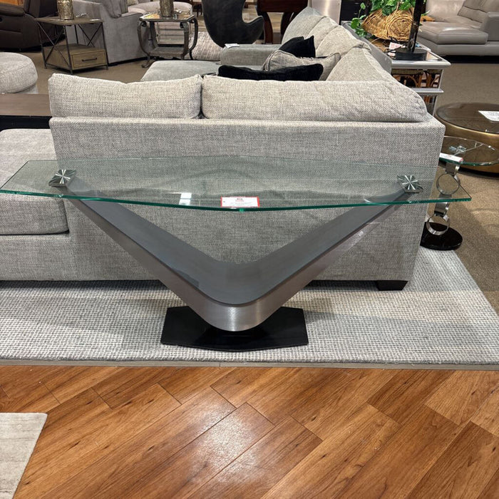 GT+Metal Base Sofa Table (ALK)