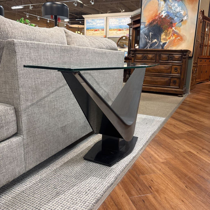 GT+Metal Base Sofa Table (ALK)