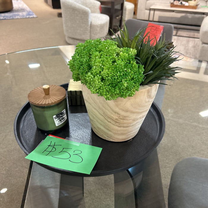 Round Tray + Decor Pieces (AL)