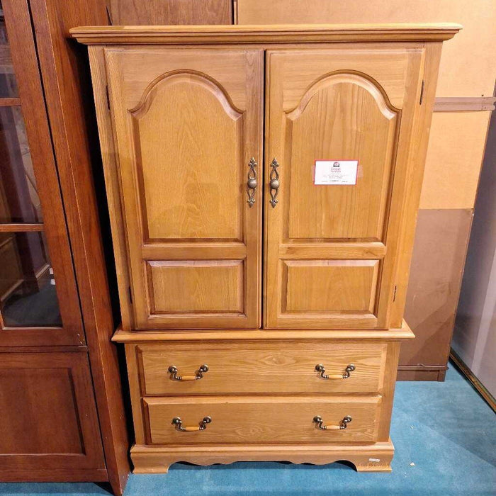 Blond 2 Door Storage Armoire (BAI)