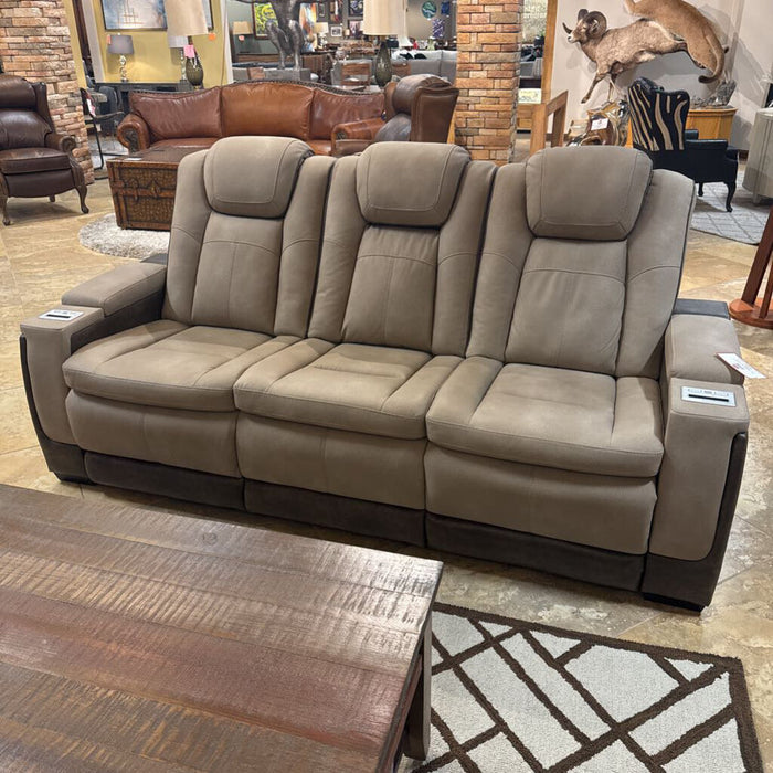 Durapella Tan Electric Sofa(BIMK)