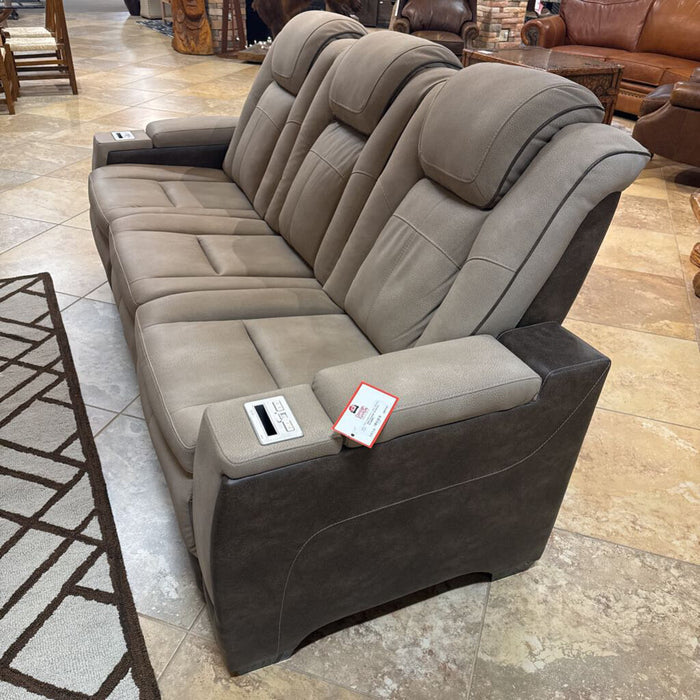 Durapella Tan Electric Sofa(BIMK)