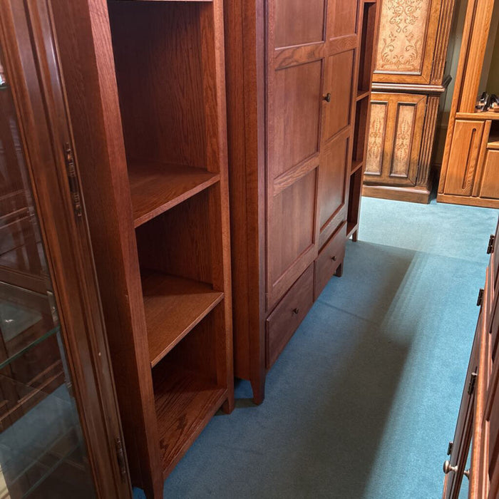 2 Door 2 Drawer DW TV Armoire w/ 2 Side Units (KBI)