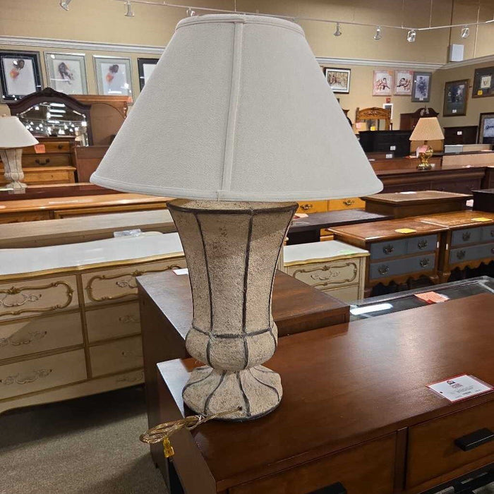 Stone Black Accented Table Lamps (AT)