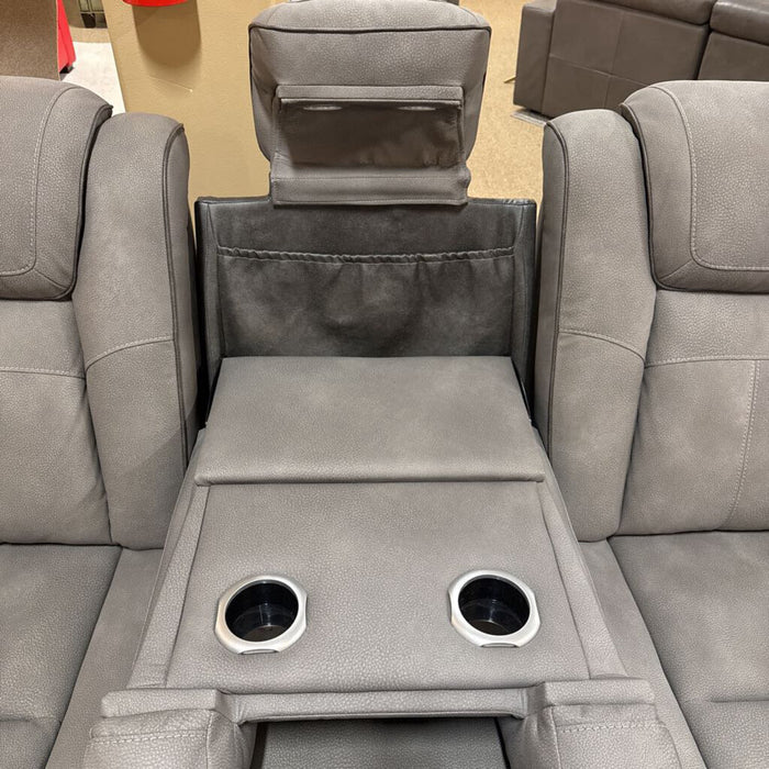 Durapella 3C Grey Sofa (2200415) (LASI)