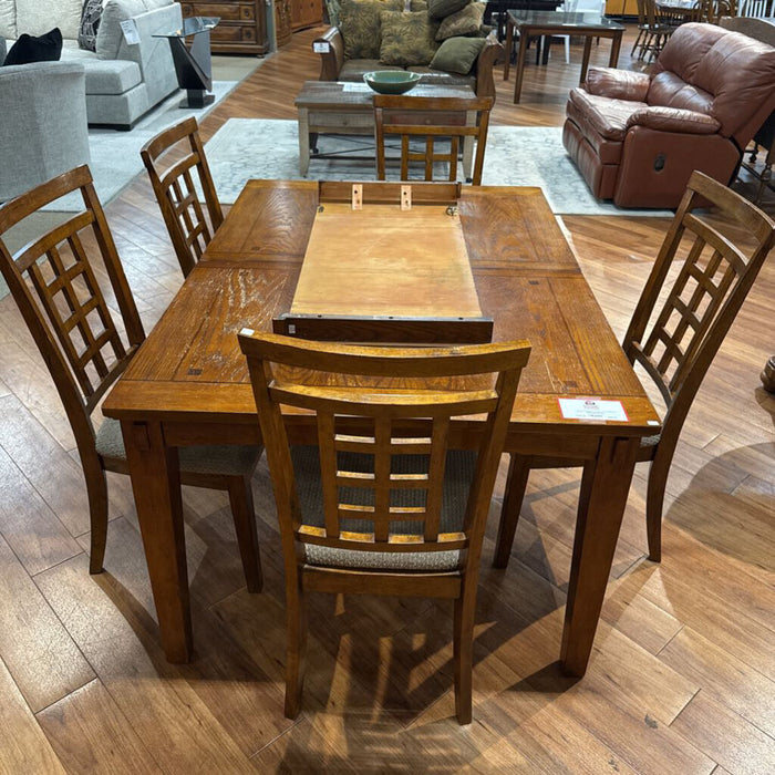 LW Dining Table+5Ch+1L (LSH)