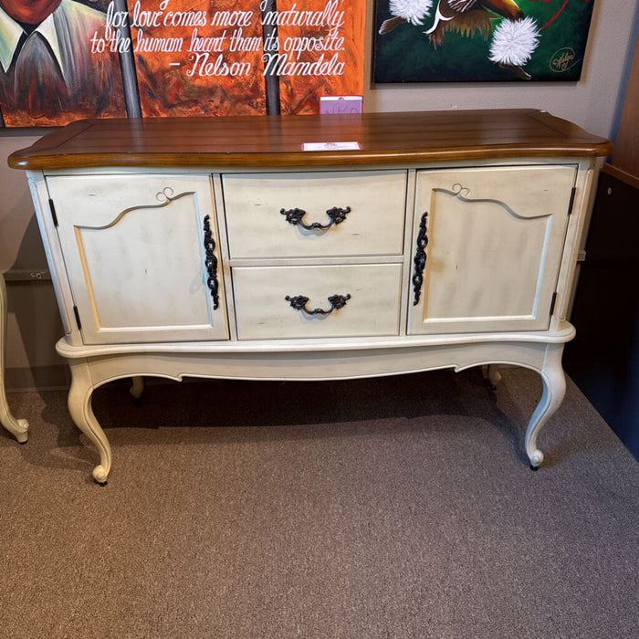 LW Dark Top Desk W/ Long Legs (LHA)