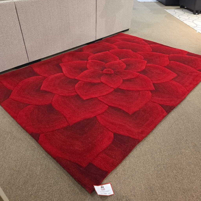 Red Floral Rug (BAH)