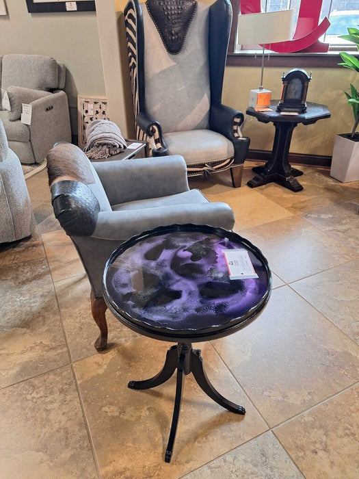 Black Lux Color Shift End Table (LLH)