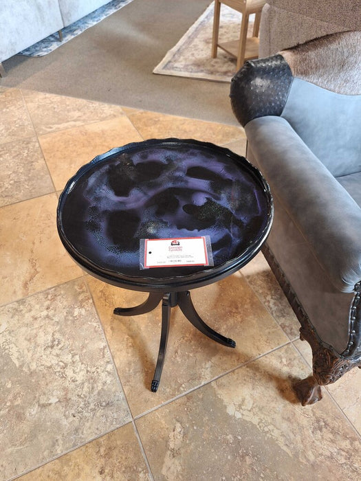 Black Lux Color Shift End Table (LLH)