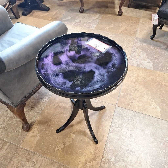 Black Lux Color Shift End Table (LLH)