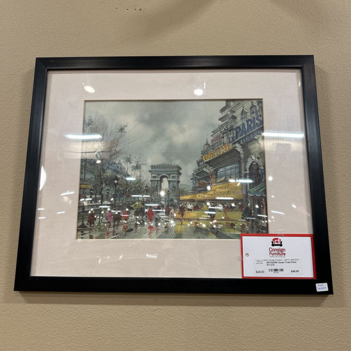 Down Town Paris Art (LS)