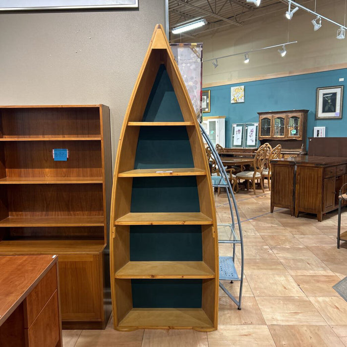 Green Boat Shelf/Bookcase (BTK)