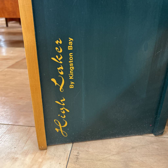 Green Boat Shelf/Bookcase (BTK)