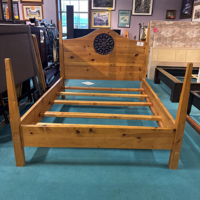 Wood/Metal Bed+Rails+Slats (LSH)