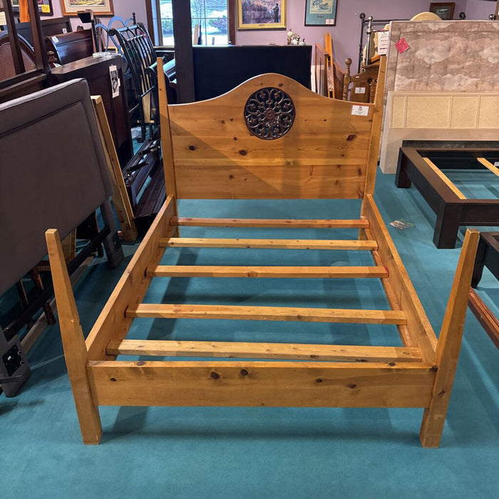 Wood/Metal Bed+Rails+Slats (LSH)