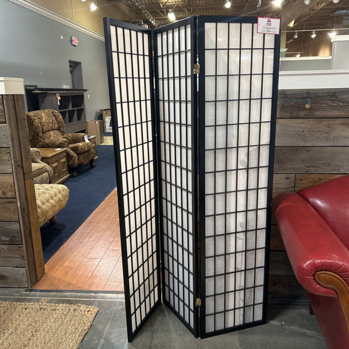 Black Frame Room Divider (BHA)