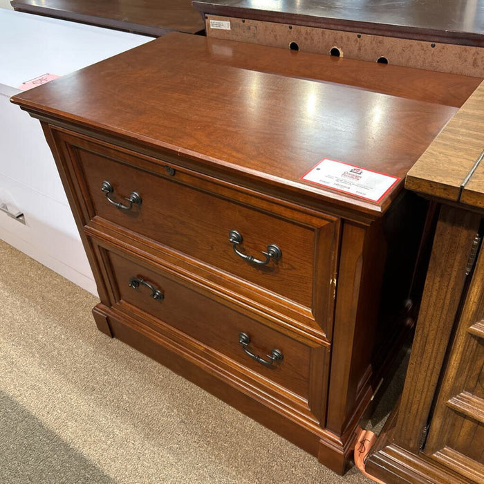 Wood 2-Drawer File Cabinet (TI)