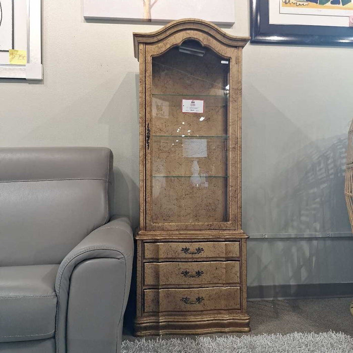 Gold 3-Drawer Accent Cabinet(LSH)