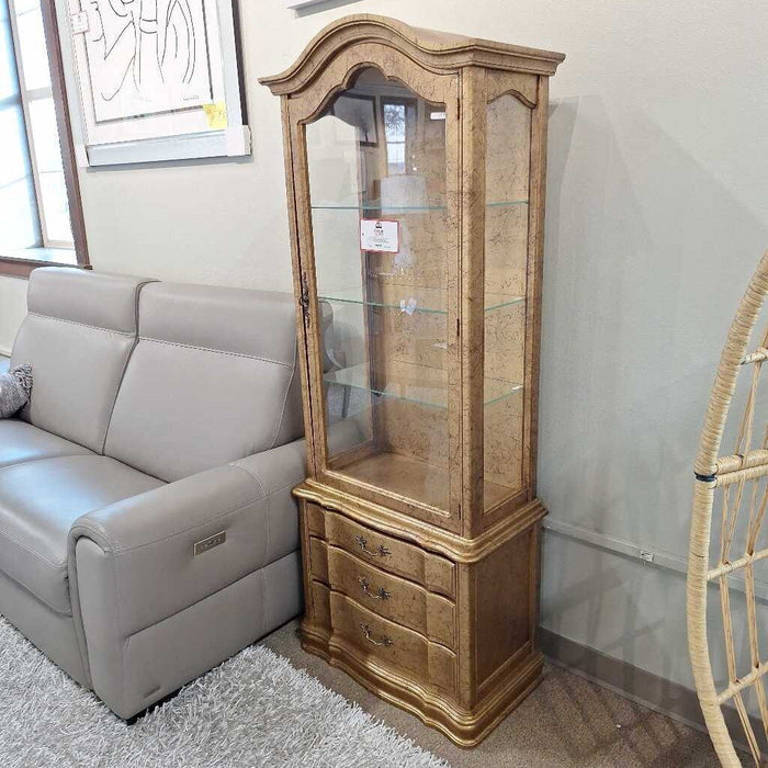 Gold 3-Drawer Accent Cabinet(LSH)