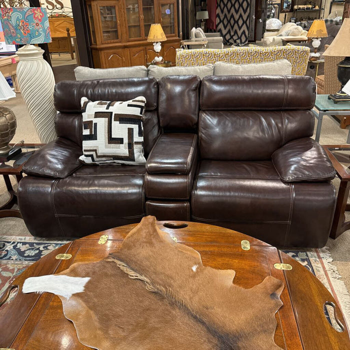 Dark Brown PWR Reclining Loveseat (SKH)