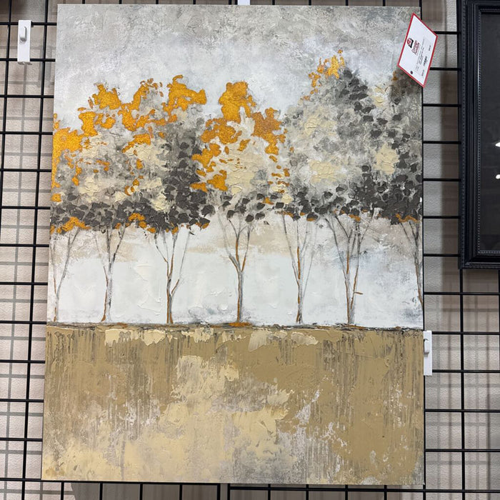 Orange/Tan Tree Canvas(AT)