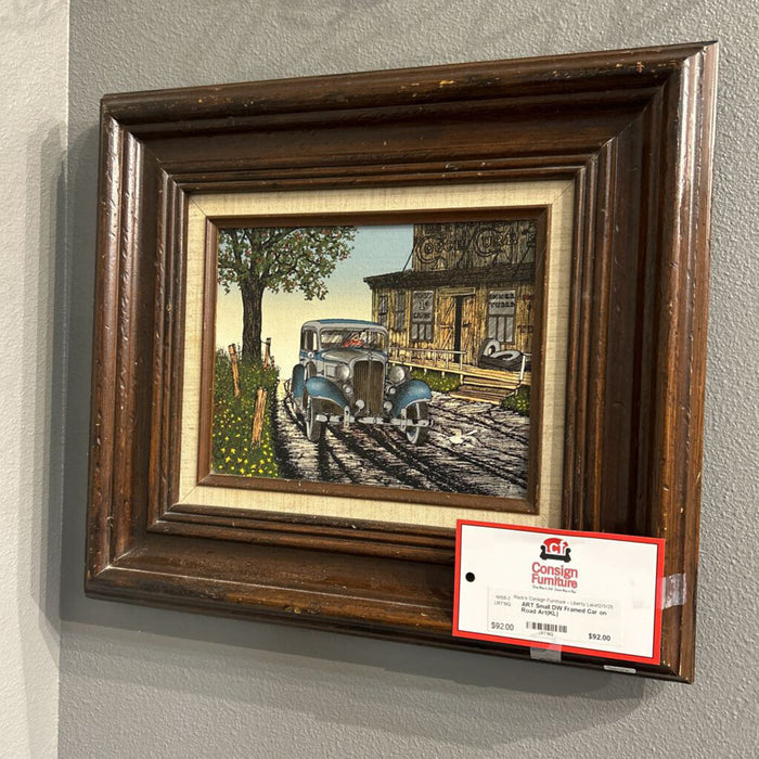 Small DW Framed Car on Road Art(KL)