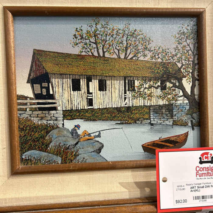 Small DW Framed Barn Art(KL)