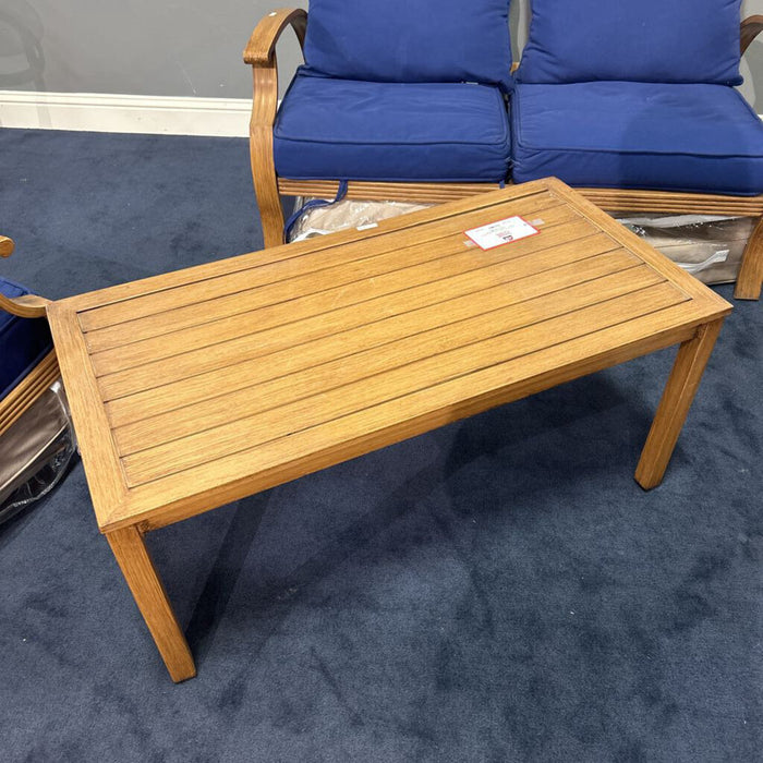 Rectangular Patio Coffee Table (BLK)