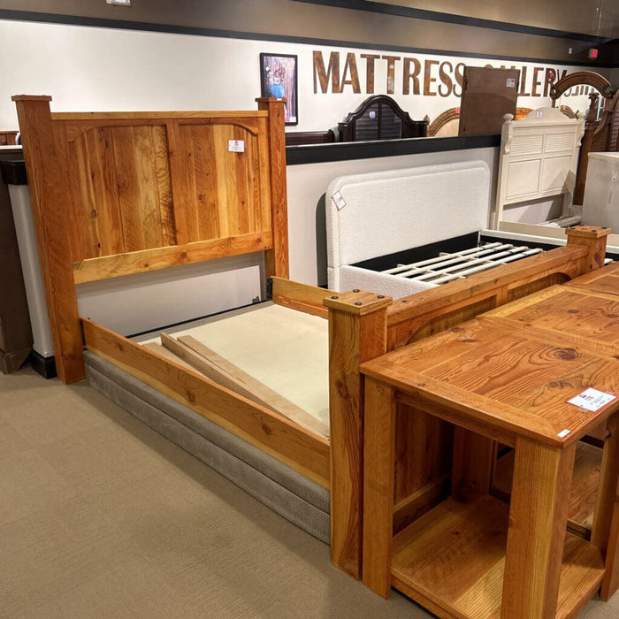 Lightwood Queen Bedframe (KLH)