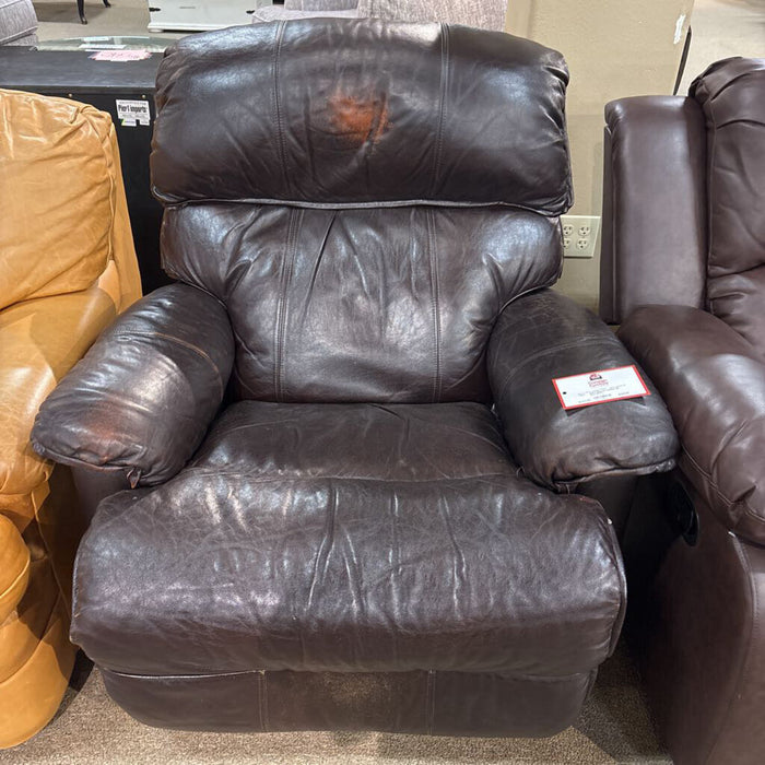 Maroon Leather NH Recliner (BTK)