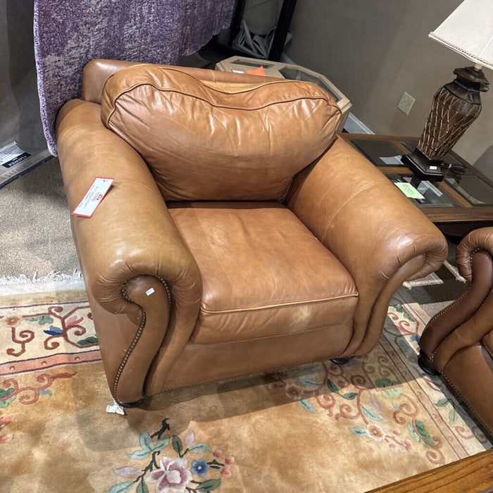 Brown NH Leather Chair (AMK)
