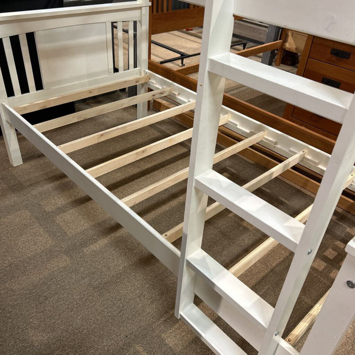 White Twin over Twin Bunk Bed (CTH)