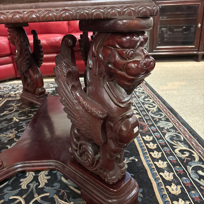 Marble Top Coffee Table w/ Dragon Legs (BIMK)