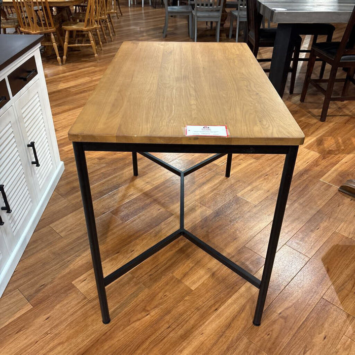 Oak+Metal Tall Table